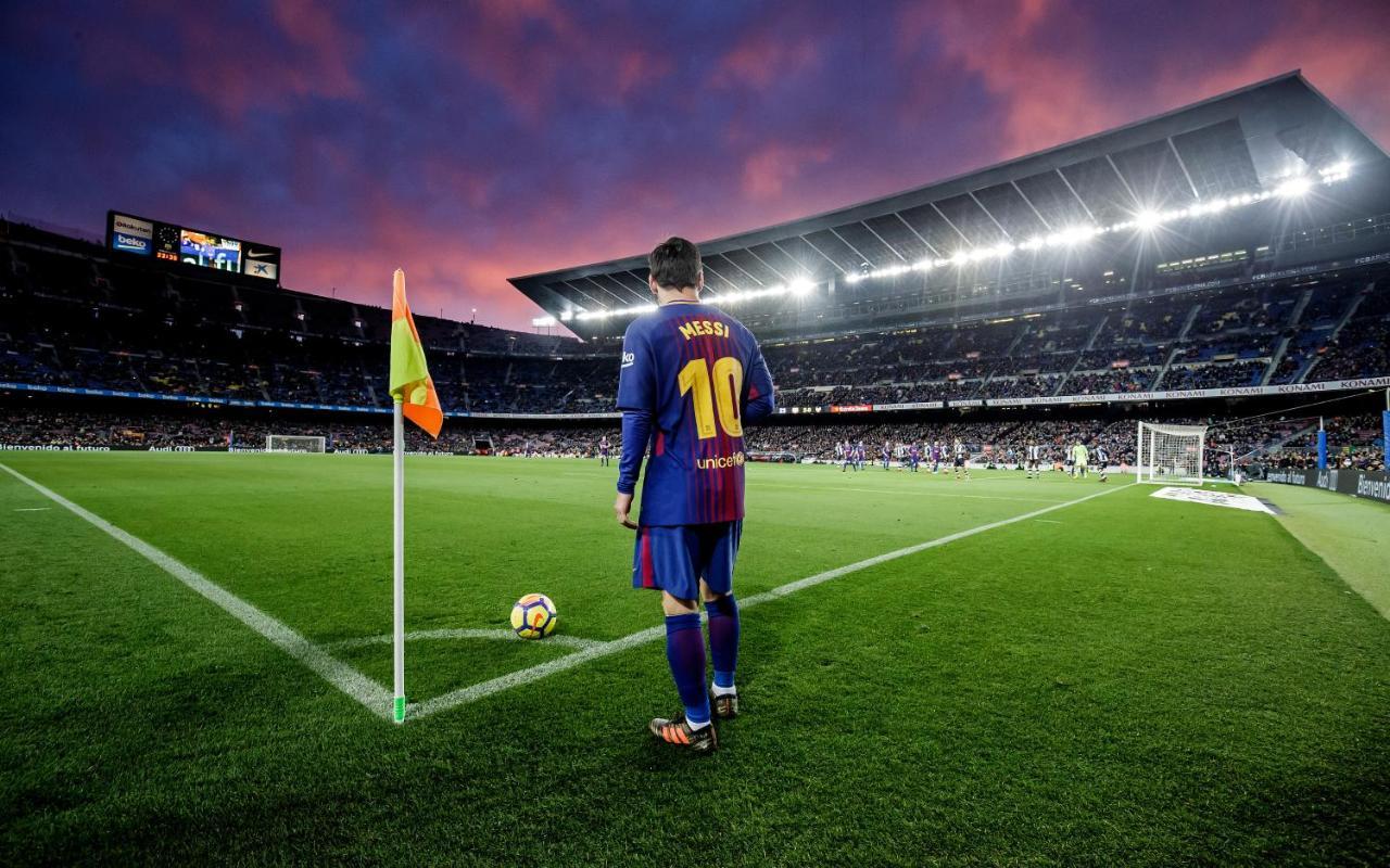 Camp Nou Apartment لوسبيتاليت دي يوبريغات المظهر الخارجي الصورة